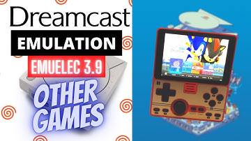 POWKIDDY RGB20 DREAMCAST EMULATION TEST EMUELEC 3.9 OTHER GAMES