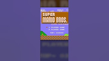 Super Mario Bros Secret Endless Pit #retrogaming #gaming
