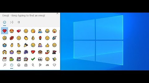 How To Get Emojis Anywhere In Windows 10 (Shortcut Way)