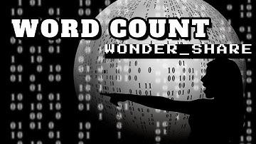 Letter-by-Letter Word Count Animations in Filmora 12 Tutorial