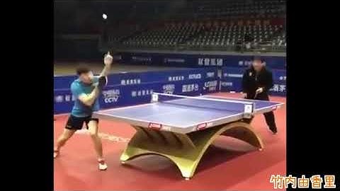 150  Table Tennis As a result of trying to see if an amateur can return Ma Long