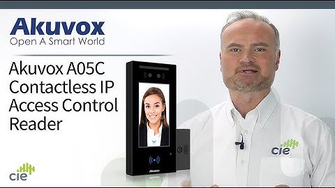 Akuvox A05C IP Access Control Reader with contactless authentication