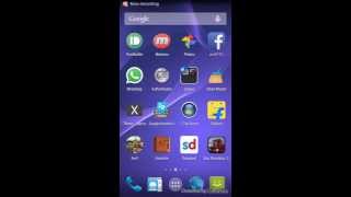 Get Sony Xperia Z3 User Interface in Any Android Phone | Android Best Launcher 2015 screenshot 5