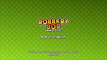 [Robbery Bob: Man of Steal Walkthrough] Downtown 3 - BoB in Disguise
