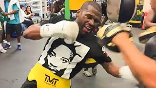 Floyd Mayweather INTENSE Workout: “Moonwalk On Em!” — READY TO FIGHT at 49