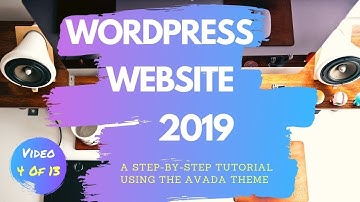 Avada Wordpress Website Tutorial: Pages Setup (Video 4 of 13)