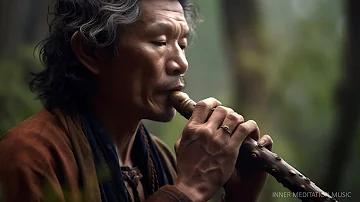 Tibetan Healing Flute ★ Stop Overthinking, Eliminate Stress ★ Melatonin Release