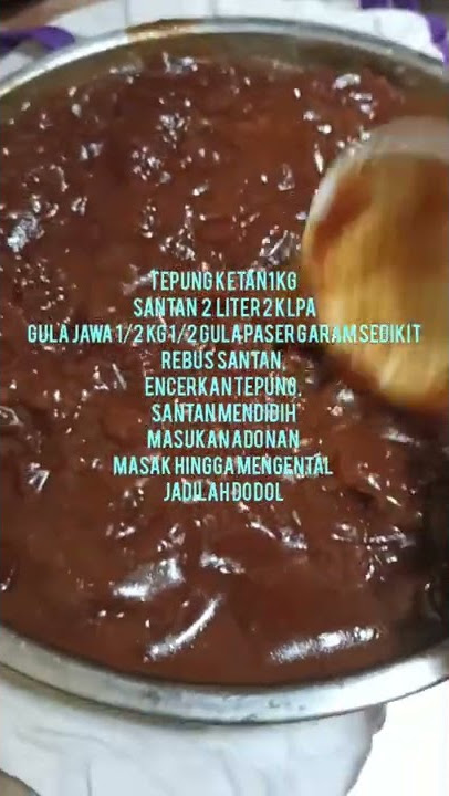 dodol tepung ketan