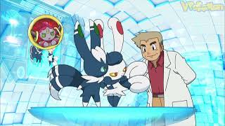 Meowstic attacks Professor Oak | Professor Oak Funny Moments