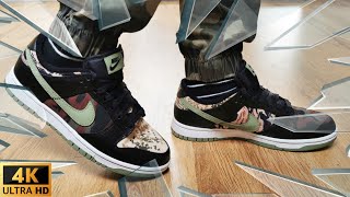 Nike Dunk Low Crazy\u200b Camo / DETAIL\u200b \u0026\u200b ON\u200b FEET\u200b / EP.240 - YouTube