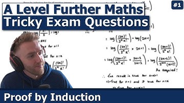 INSANE Proof By Induction! | TRICKY A Level Further Maths Exam Questions #1