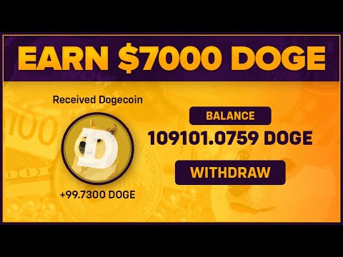 FREE DOGECOIN Mining Websites 2022 - Earn $6.696.97 In DOGECOIN With NO INVESTMENT