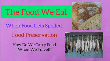 The Food We Eat/ When Food Gets  Spoiled/ Food Preservation/ Class- 5/ EVS/ Dr. Vandana