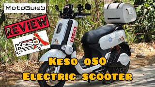 KESO Q50 Electric Scooter / E bike Full review