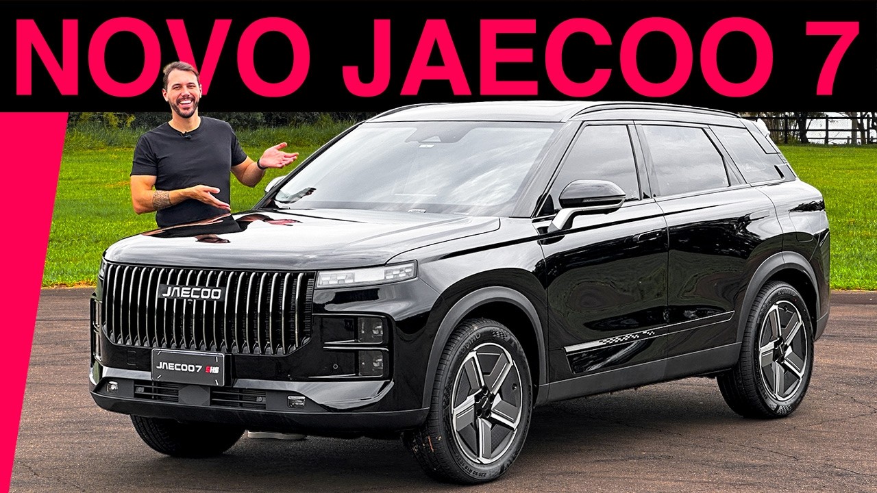 JAECOO 7 tem 1200 KM DE AUTONOMIA e custa R$ 229 MIL! Vale a pena comprar o lançamento?