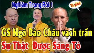 Tin Mới! Bất Ngờ Giáo Sư Ngô Bảo Châu Lên Tiếng Về Vụ Việc Thầy Thích Minh Tuệ  Xin Cầu Nguyện