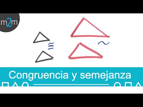 Vídeo: Diferencia Entre Congruente Y Similar