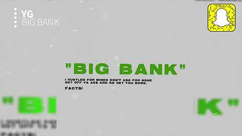 YG - Big Bank (Clean) ft. 2 Chainz, Big Sean, Nicki Minaj