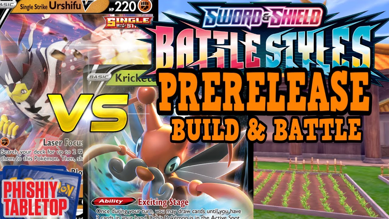 Battle Styles Build and Battle Kits! | Pokémon TCG Tabletop Gameplay