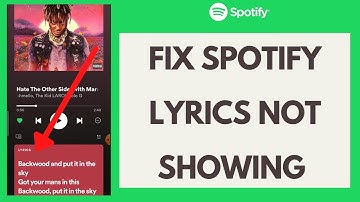How to Fix Spotify Lyrics Not Showing /Working Error (2023) | Spotify Tutorial