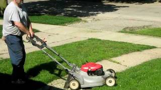 GREAT Honda propelled mower from Craigslist for FREE!!!!