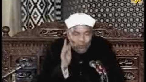 الشعراوى / خواطر سورة المائدة 25