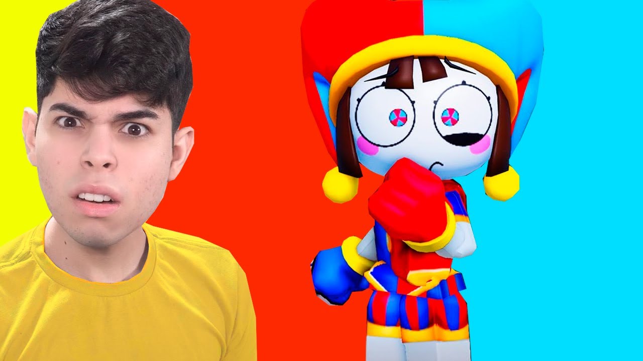 JOGOS DE DIGITAL CIRCUS NO ROBLOX SÃO ESTRANHOS