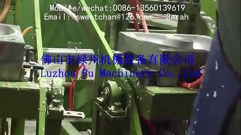 Pu memory pillow foam machine