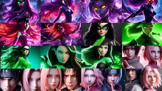 Star Fire X Green Lantern Girl X Sailor moon#greenlantern #starfire#wallpaperworld