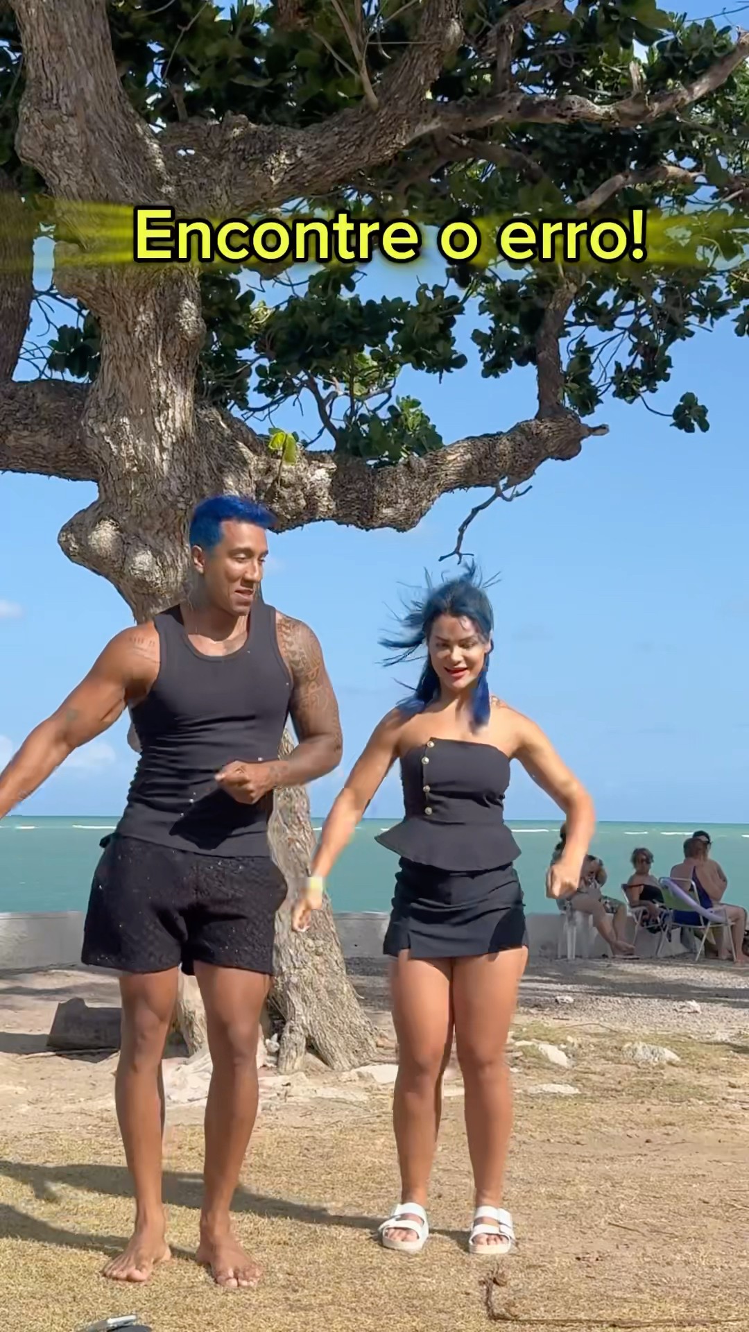 Duvido alguém encontrar! ​⁠@mayca.brasil #dancer #couple #trend #challenge #short