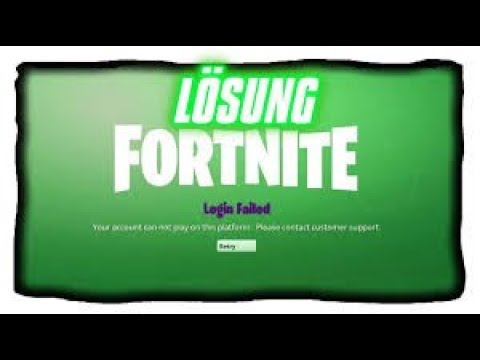 Fortnite Anmeldung bei Fortnite-Sever Fehlgeschlagen/ Verbindungprobleme [Fix]