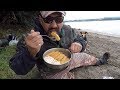 CATCH 2 Fish And COOK Fish Fingers Over Charcoals!