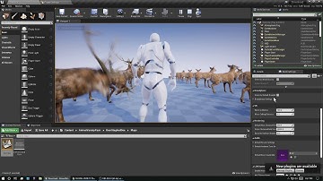 👍UE4 Unreal engine Free Animal pack - Crow - Deer- Fox - Pig - Wolf