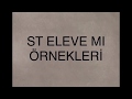 ST ELEVE MI EKG ÖRNEKLERİ SESLİ ANLATIMI