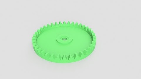 Fusion 360 Tutorial: Modelling Crown Face Gear