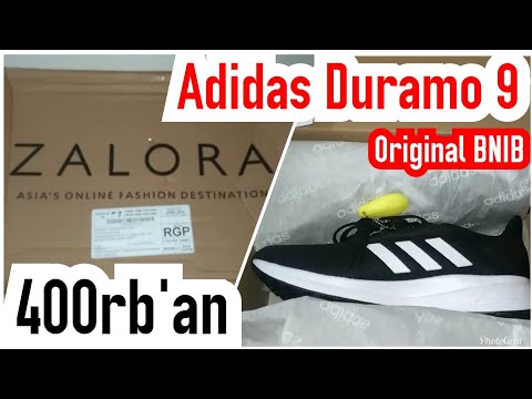 Adidas Duramo 9 Original BNIB dari Zalora | Unboxing & Review | Big Sale Ramadhan Zalora