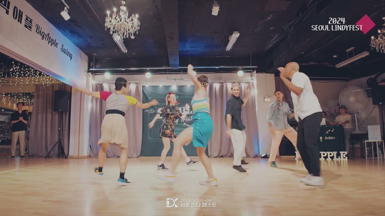 Friday Teachers Performance @ SEOUL lindyfest 2024 #lindyhop #swingdance