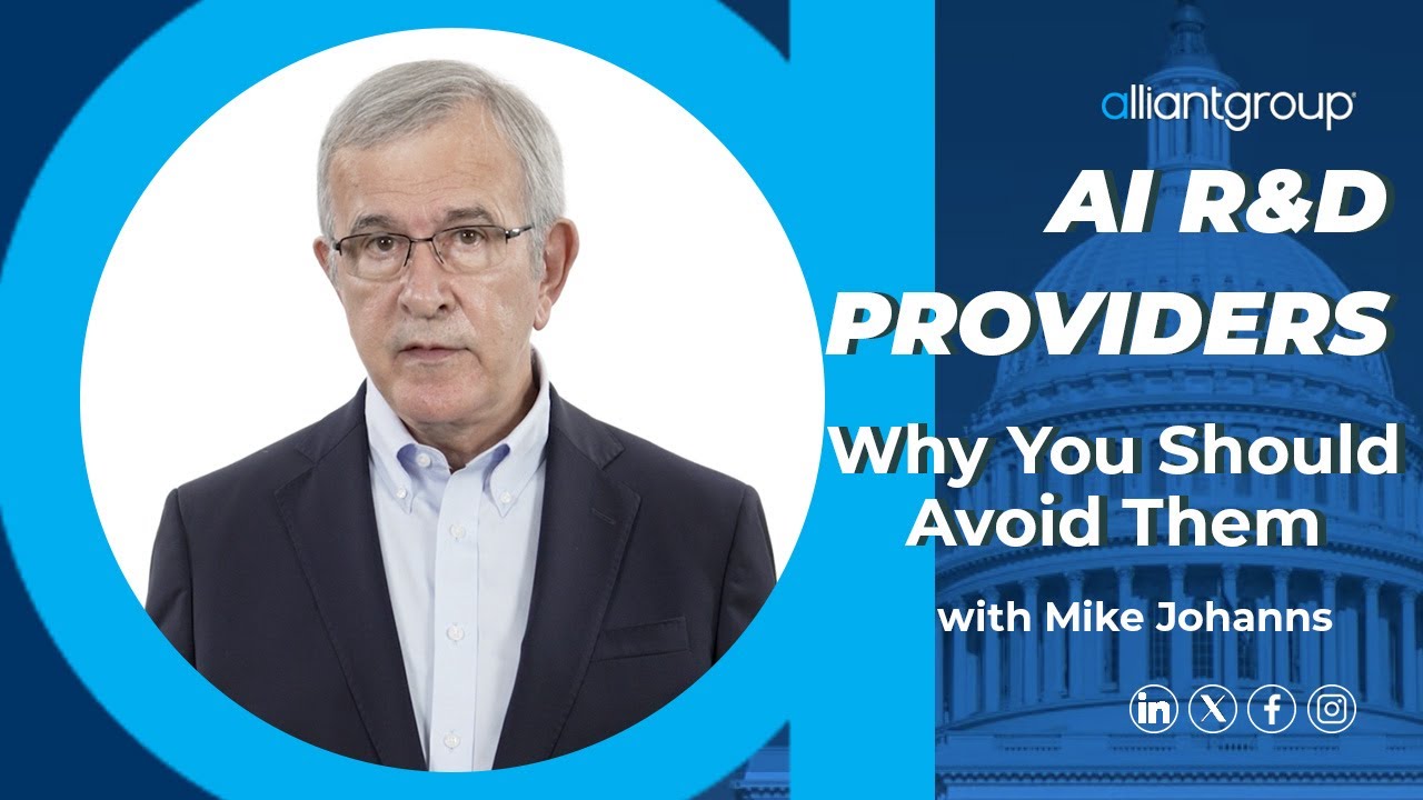 Why You Should Avoid AI R&D Providers | alliantgroup