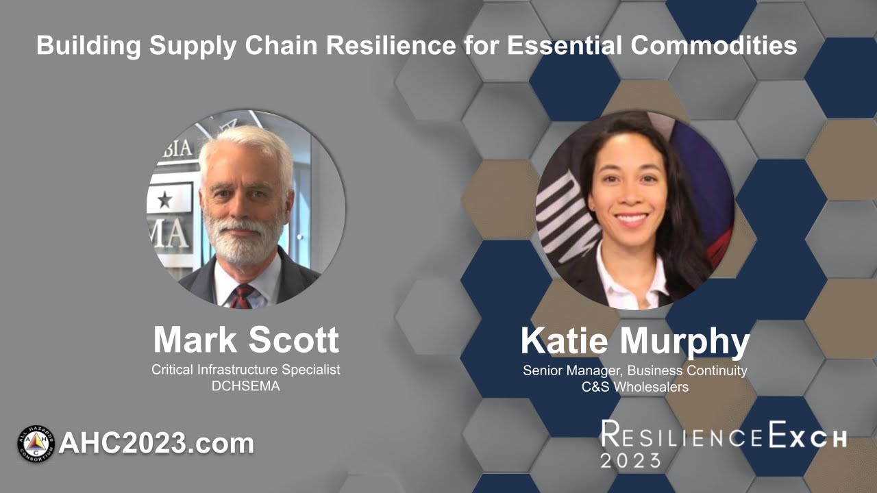 Building Supply Chain Resilience for Essential Commodities - YouTube