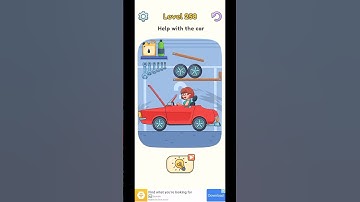 dop 5 level 258 car save the girl with wheel of 4