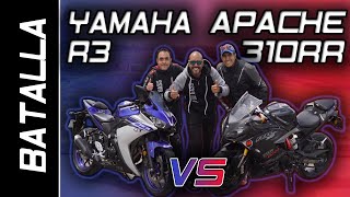 APACHE 310RR VS YAMAHA R3 | BATALLA A MUERTE | #FULLGASS