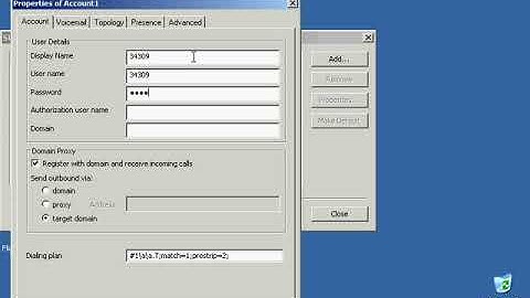 VoIP Video 2006: Konfigurasi x-lite untuk VoIP Rakyat