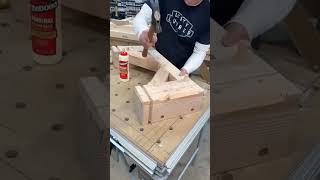 Building a big floating timber frame bad #DUY #tools #construction