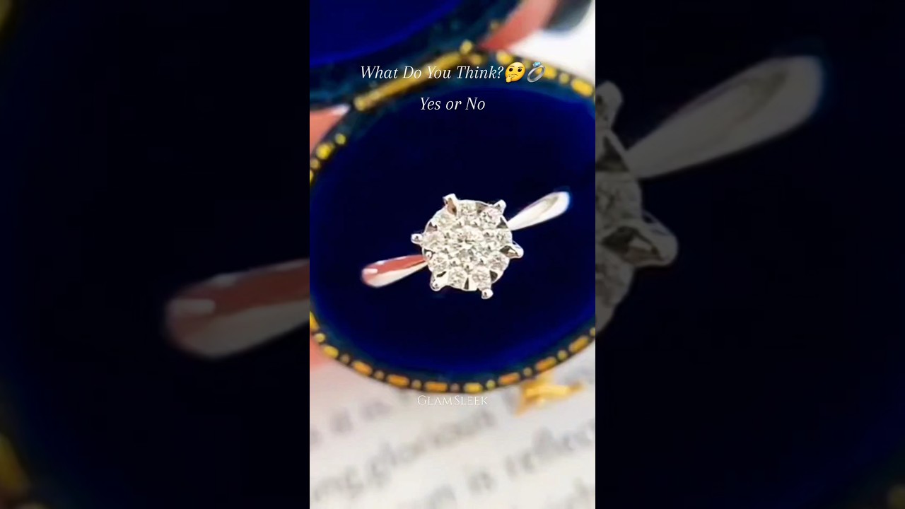 Stunning Sparkling Diamond Promise Ring💍💫 