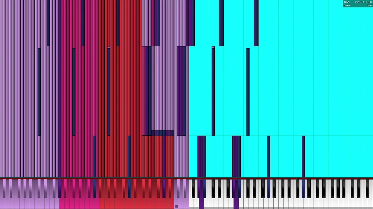 [BLACK MIDI] Necrofantasia 4.24 million notes (MLP Note Colored) - YouTube