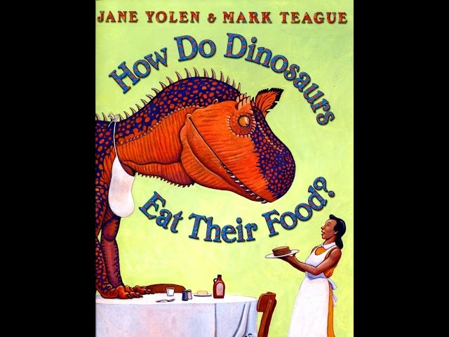 305 How Do Dinosaurs Eat Their Food?音声絵本 Children's book read aloud.' How Do Dinosaurs Eat Their Food