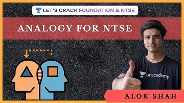 Analogy for NTSE  | NTSE and Foundation | Alok Shah