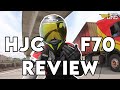 HJC F70 Feron motorcycle helmet review