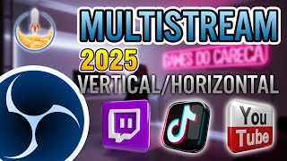 [🛑 INCRÍVEL] LIVE NO TIKTOK Multi Stream Sem Gambiarra com OBS STUDIO e StreamElements 2025