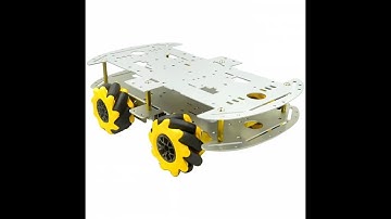DIY Arduino 4WD Aluminum Car Chassis with Omni Wheels & Obstacle Avoidance
